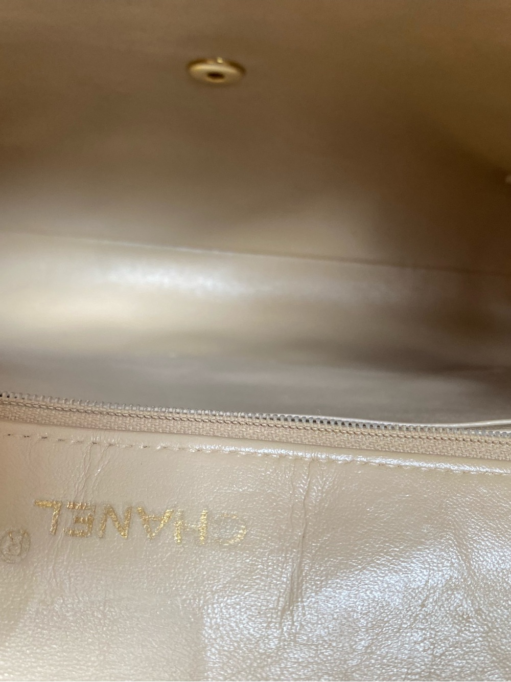 Vintage ✨ CHANEL ✨ Diana Quilted Flap Bag CC Chain Shoulder Bag Medium Authentic - Picture 12 of 13